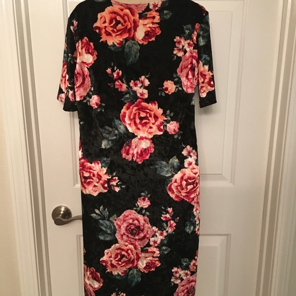 First Love Velour Dress - Picture 2 of 3